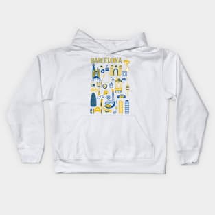 Cool Barcelona Kids Hoodie